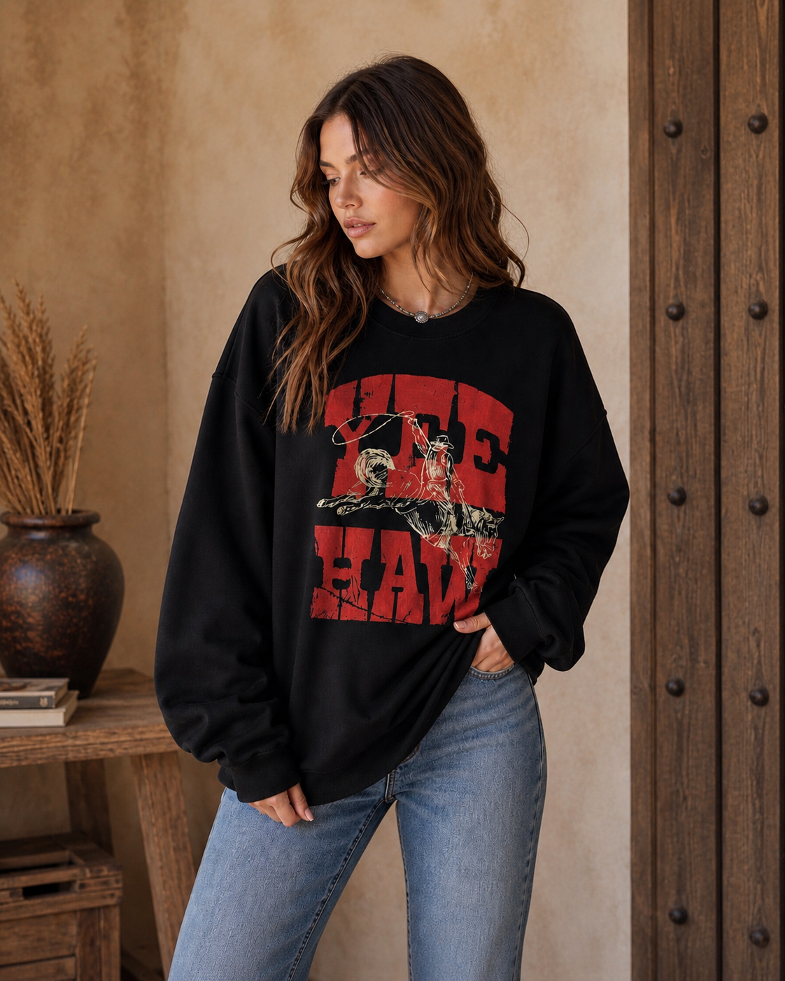 Rowdy Nights Crewneck