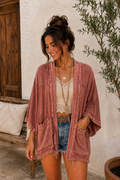 Free Spirit Washed Cardigan